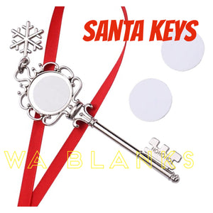 Santa Keys Silver - Sublimation