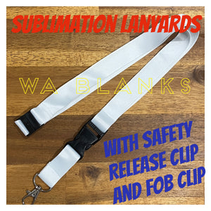 Sublimation Lanyards